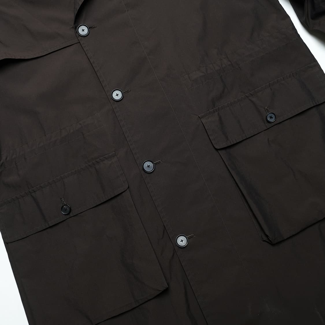 finx nylon chambray field coat | 후루츠패밀리