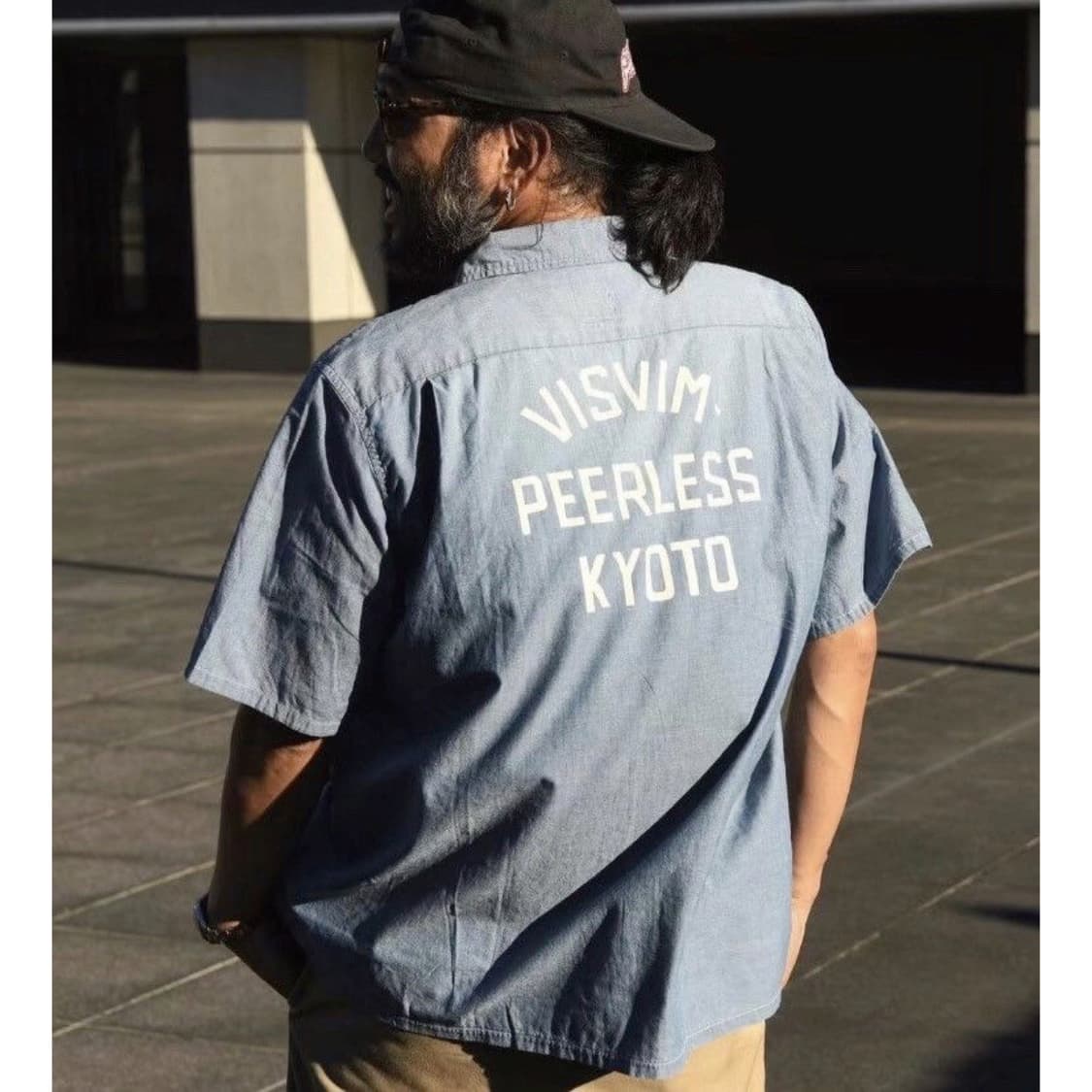 23aw KEESEY SHIRT S/S CHAMBRAY TOKYO | 후루츠패밀리