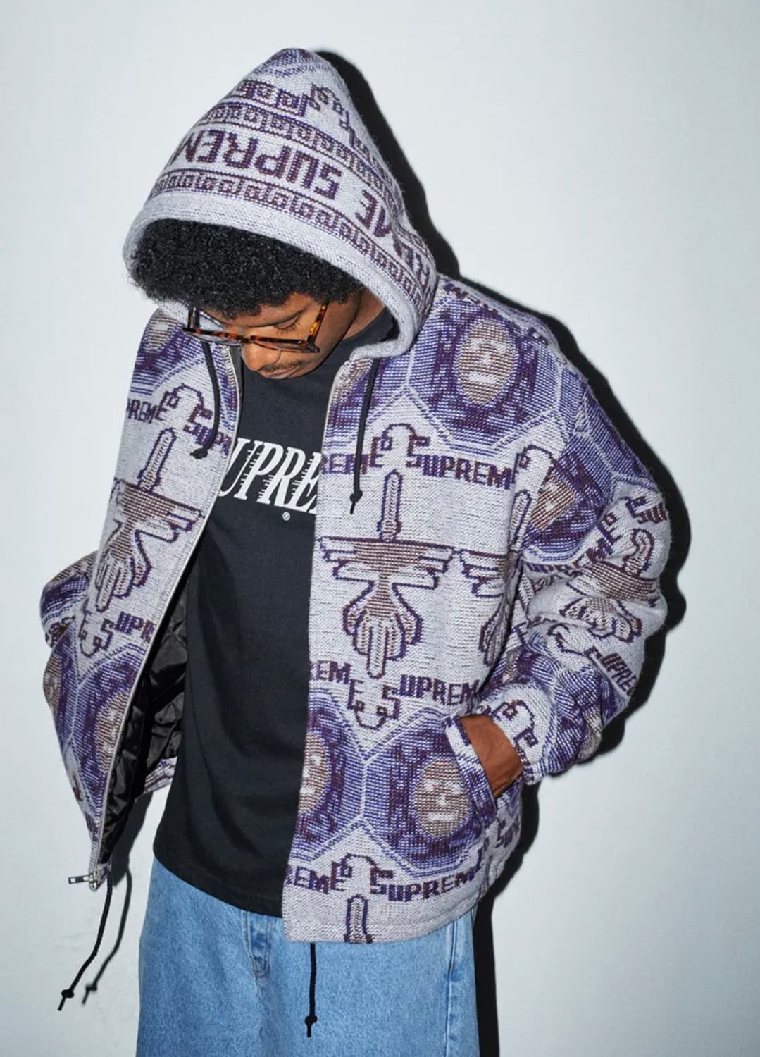L) Supreme woven hooded jacket | 후루츠패밀리 L) Supreme woven hooded jacket | 후루츠패밀리