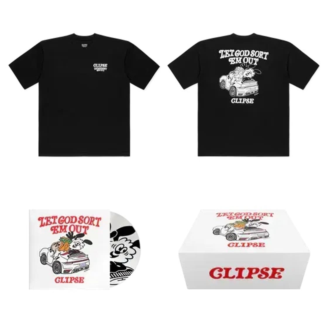 베르디 X 클립스 / Verdy X Clipse LGSEO 티셔츠 세트 | 후루츠패밀리