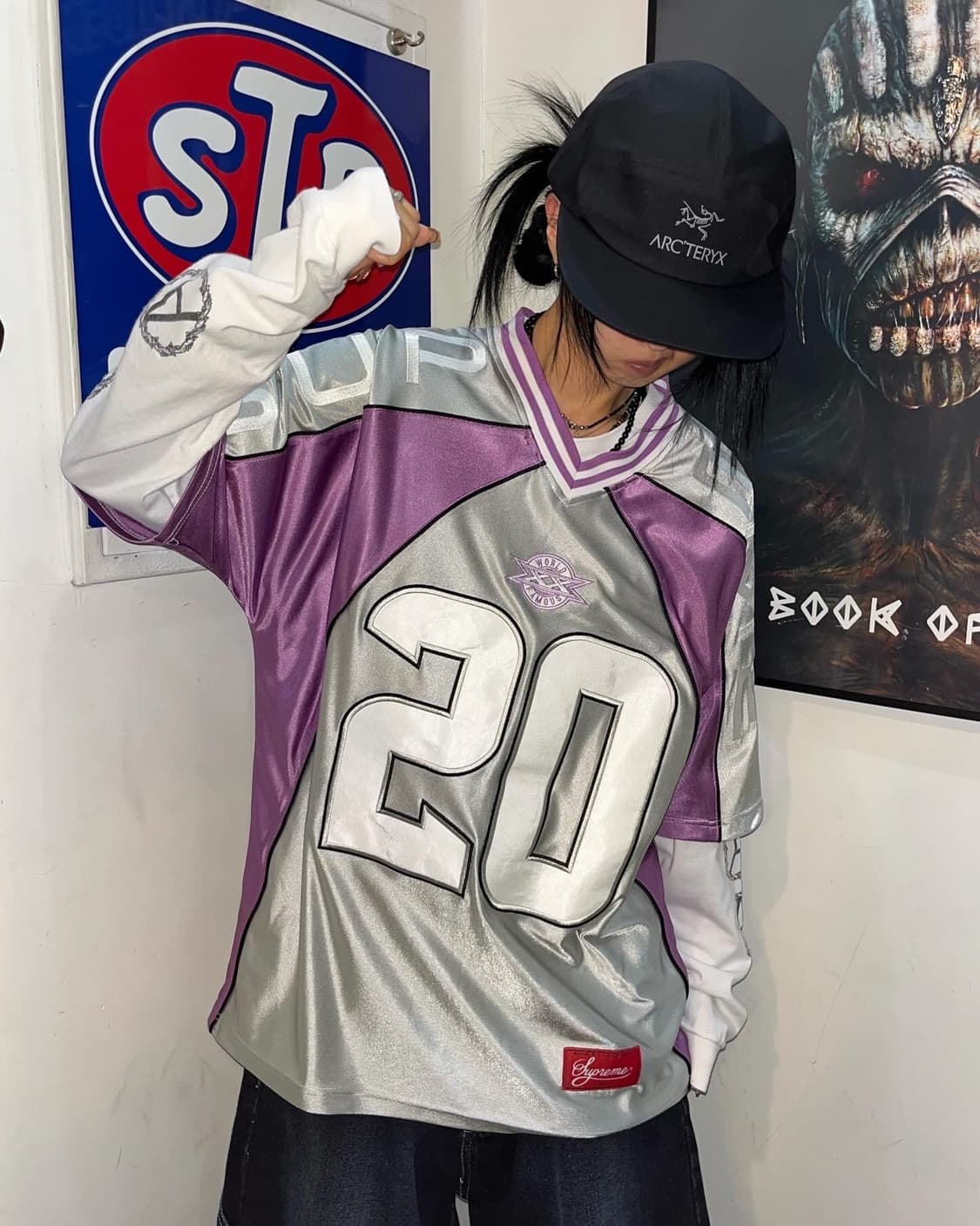 Supreme シュプリーム 20AW Paneled Jersey Supreme Paneled Jersey (FW20) - $118