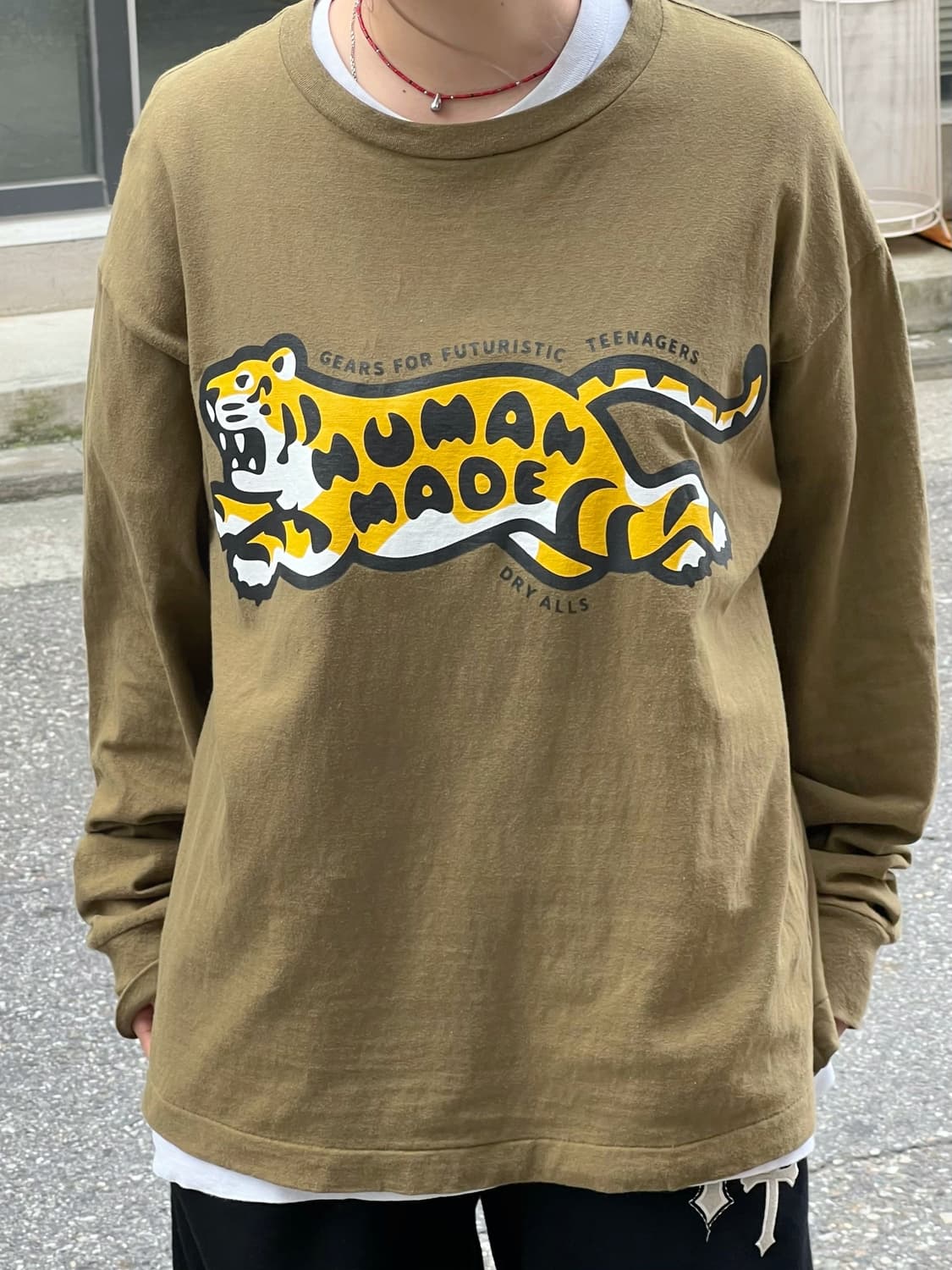 HUMAN MADE] TIGER L/S T-SHIRT
