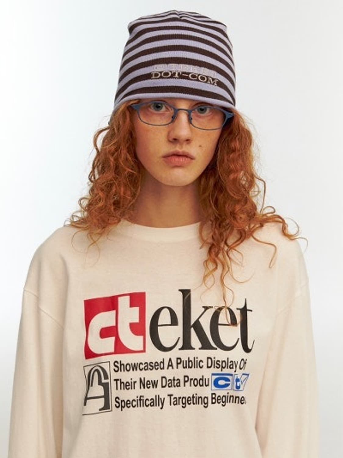 ニットキャップ・ビーニー teket Dot Com Stripe Beanie 4FT1292 teket Dot Com Stripe Beanie 4FT1292 (teket/ニットキャップ