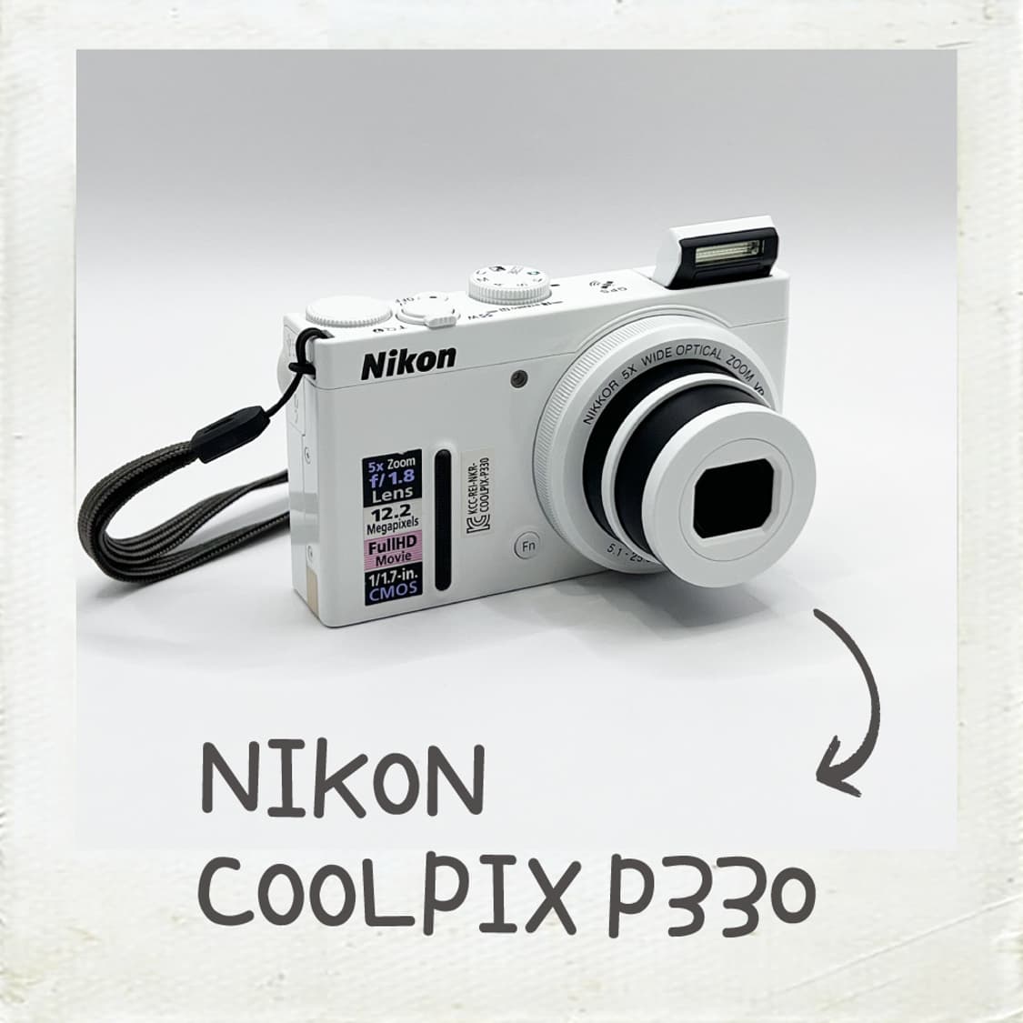 니콘 쿨픽스 nikon coolpix p330 화이트 | 후루츠패밀리