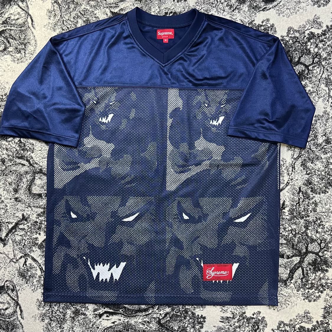 Supreme Ronin Football Jersey Olive Mサイズ