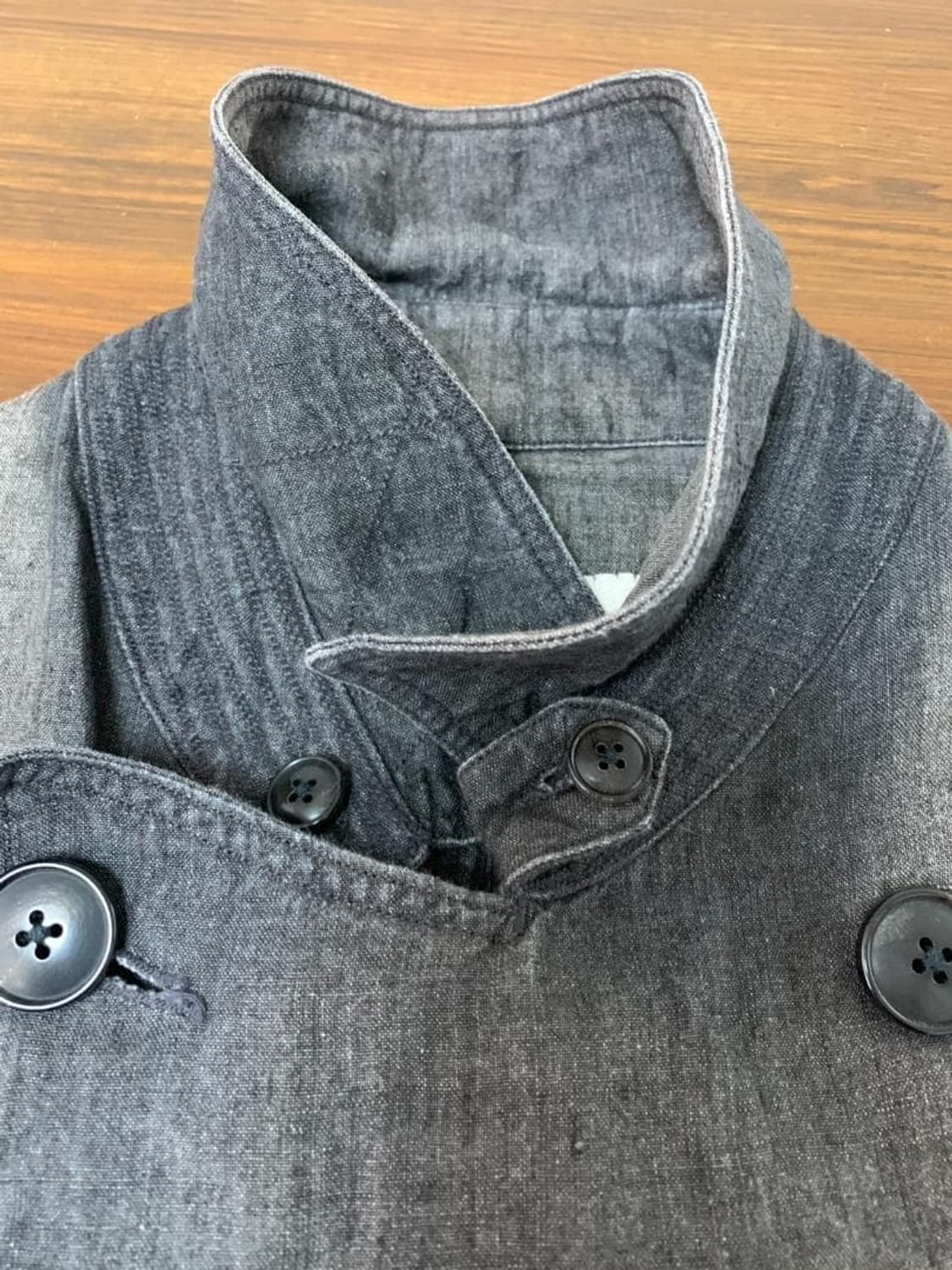 [kaval] LINEN PAINTER COAT むら染め ペインターコート kaval] LINEN PAINTER COAT むら染め ペインターコート