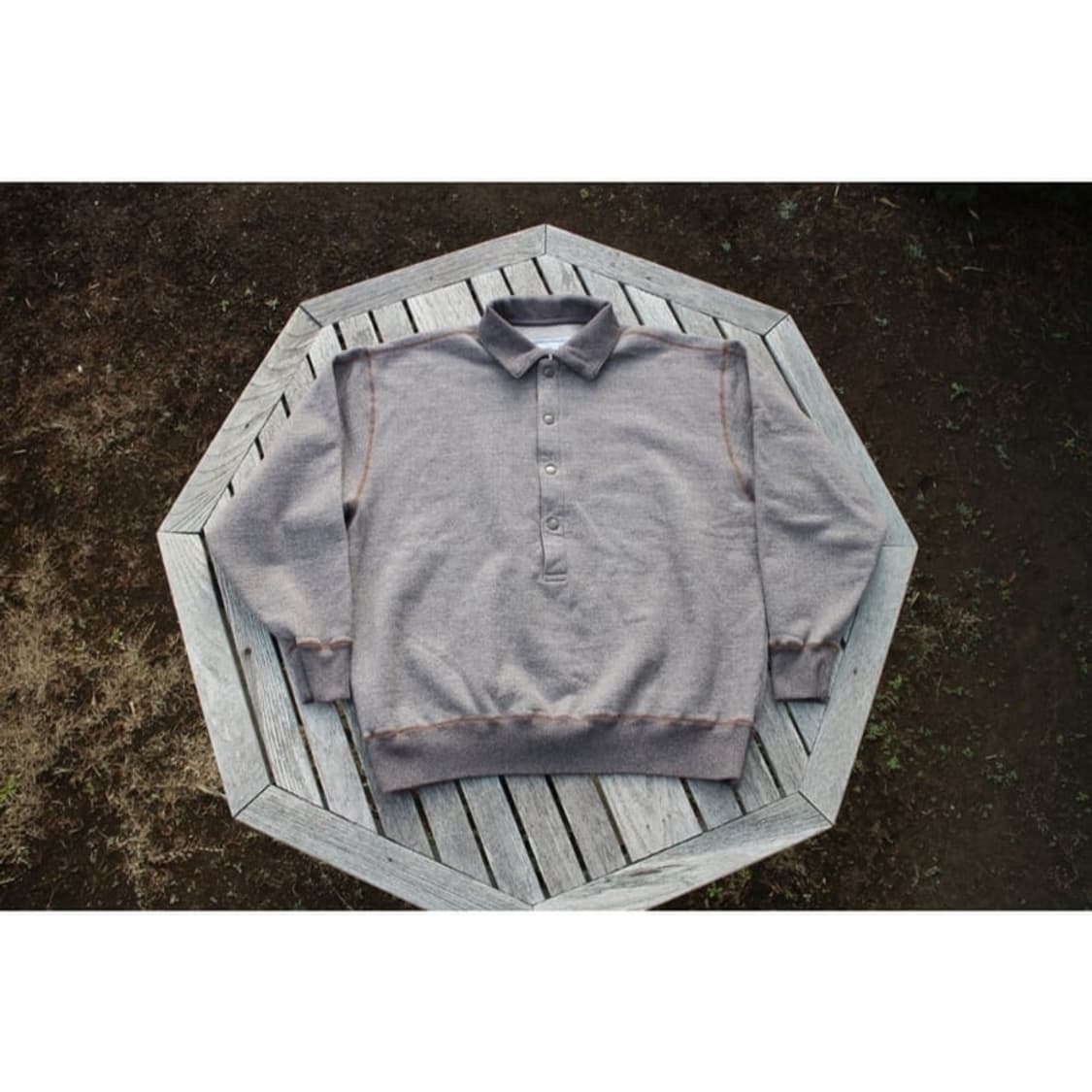 Noroll 'C&M HALF SWEAT' - GREY & BROWN | 후루츠패밀리