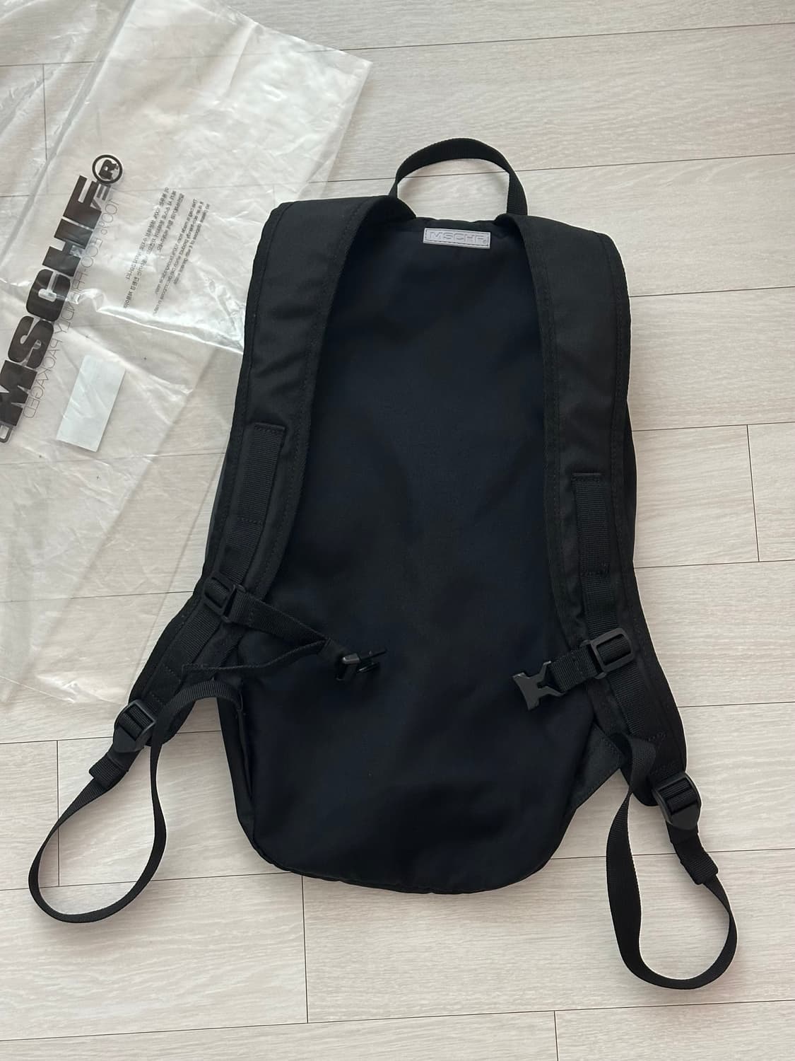 Mischief Rhombus Backpack Black | 후루츠패밀리 Mischief Rhombus Backpack Black | 후루츠패밀리