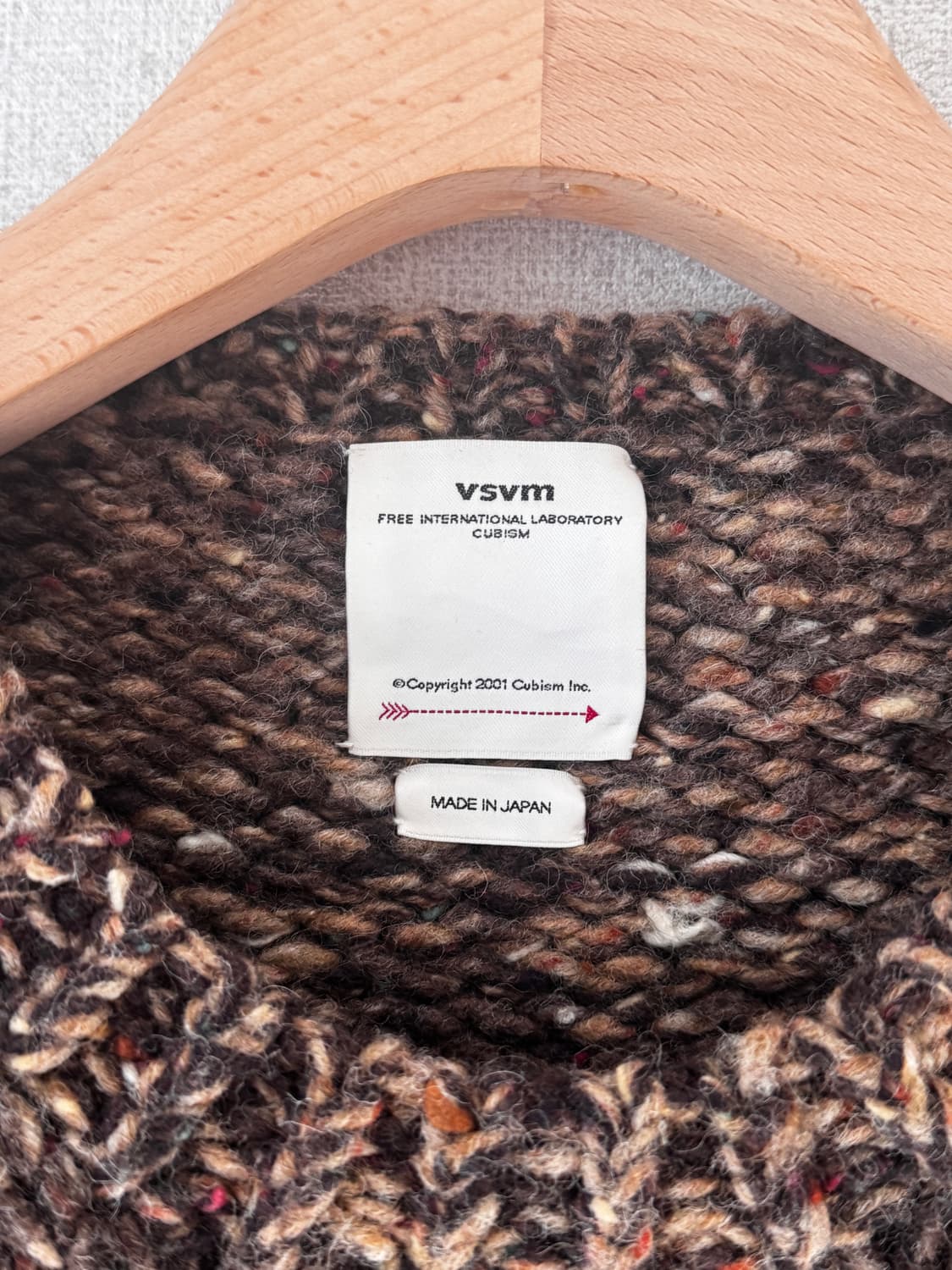 2) Visvim amplus crew gradient hand-knit | 후루츠패밀리