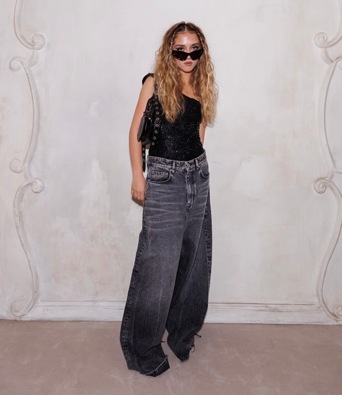 balenciaga ロークロッチ　デニム　ジーンズ　パンツ BALENCIAGA》 ロー クロッチ デニム パンツ (BALENCIAGA/デニム