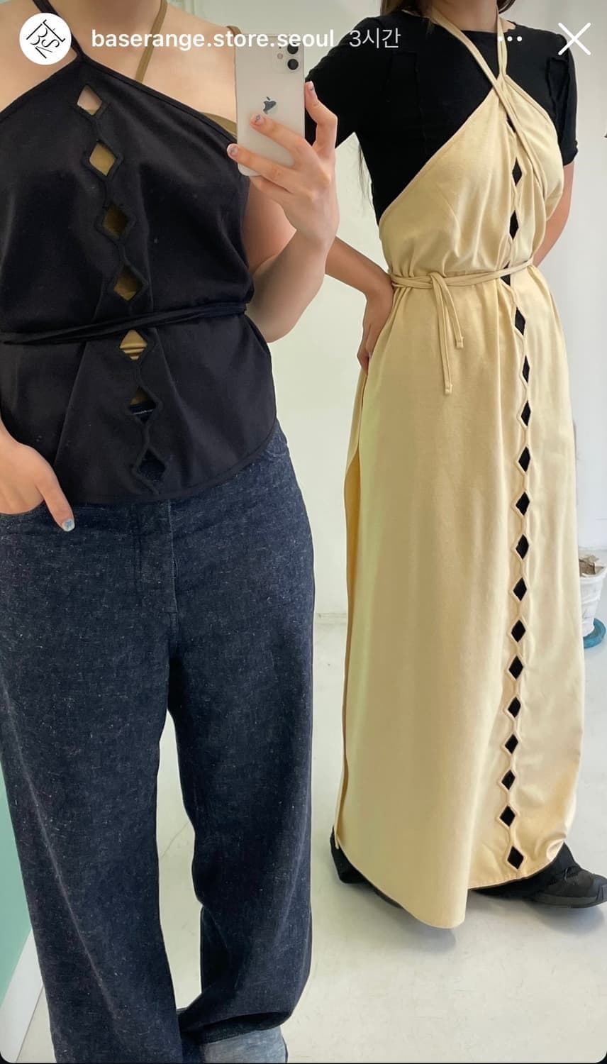 baserange cessa ligo top black | 후루츠패밀리