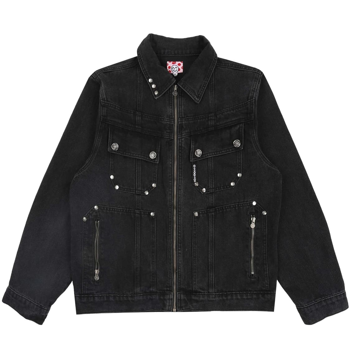 ジャケット・アウター STAR TEAM / DENIM ZIP UP JACKET BLACK L Star Team Denim Zip Up Jacket 藍：M/L/XL 黑：S/M/L 4780