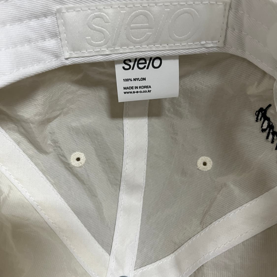【S/E/O】 US CAP IVORY SEO US CAP IVORY | 후루츠패밀리