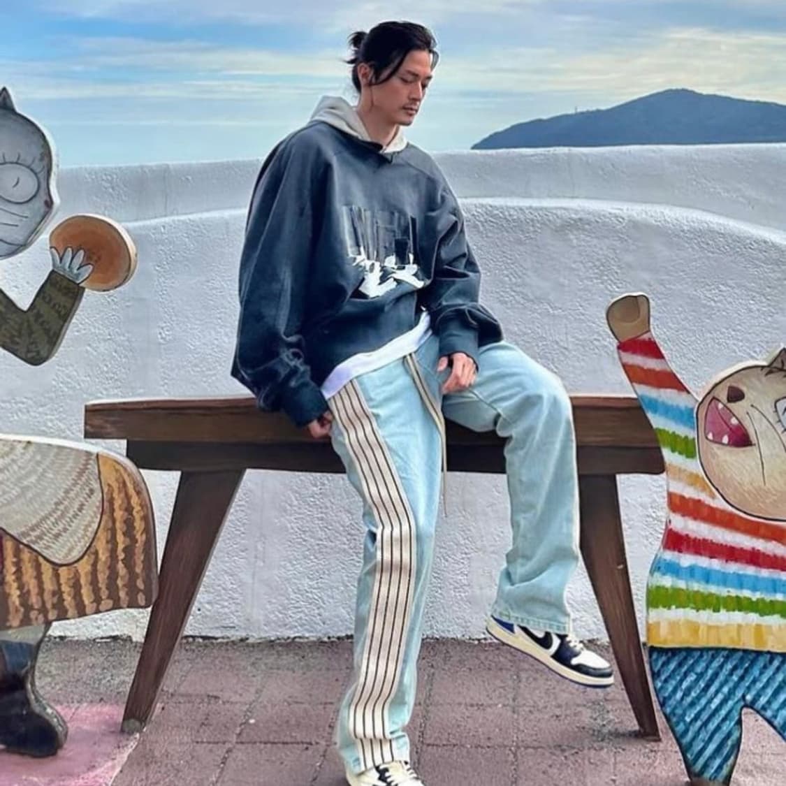 Fear of God 8th Denim Striped Forum Pant | 후루츠패밀리