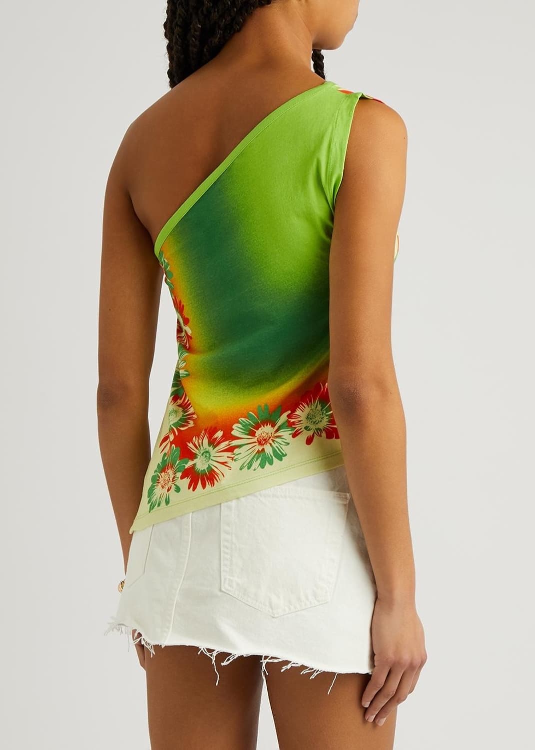 Gimaguas ギマガス　ワンショルダートップス gimaguas ギマガス floral top Gimaguas ギマガス ワンショルダー