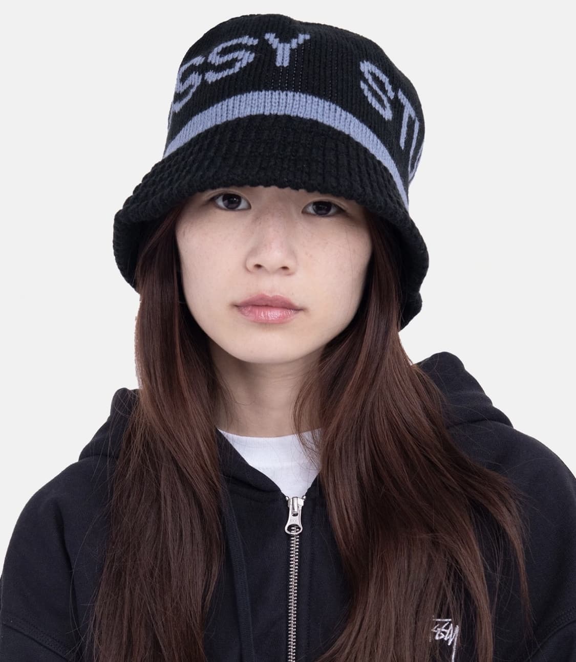 Stussy SS Knit Bucket Hat - Stussy Jacquard Knit Bucket Hat ニット