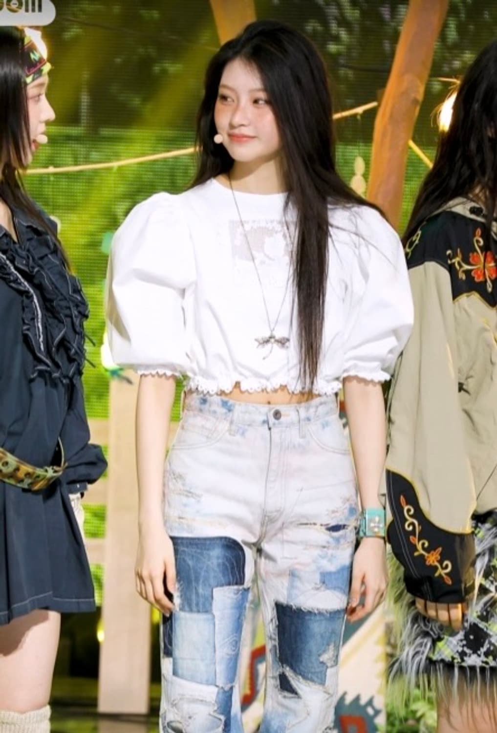 freckle seoul rose cropped blouse ブラウス freckle seoul レース