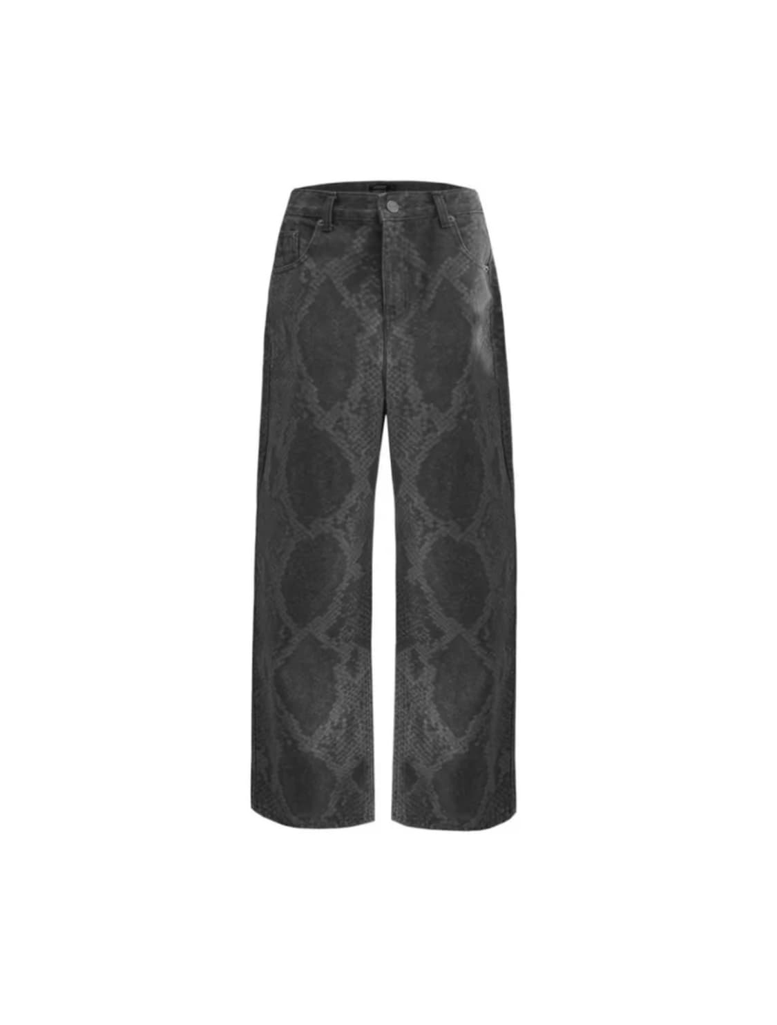 ODOR Kay python pants | 후루츠패밀리