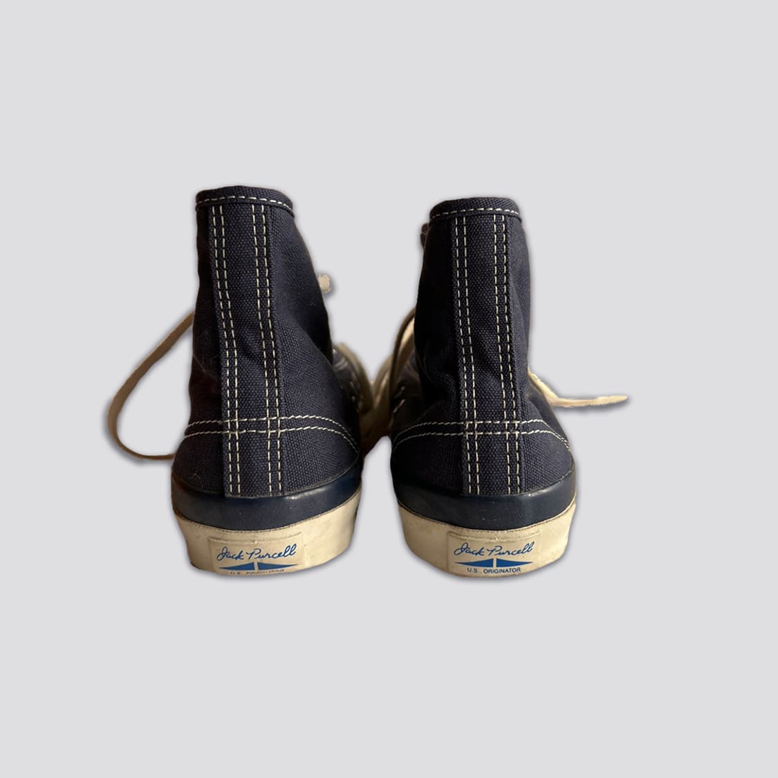 は*か様 80s USA JACK PURCELL vintage conver Vintage Made in USA Converse Jack Purcell - Deadstock in Box with