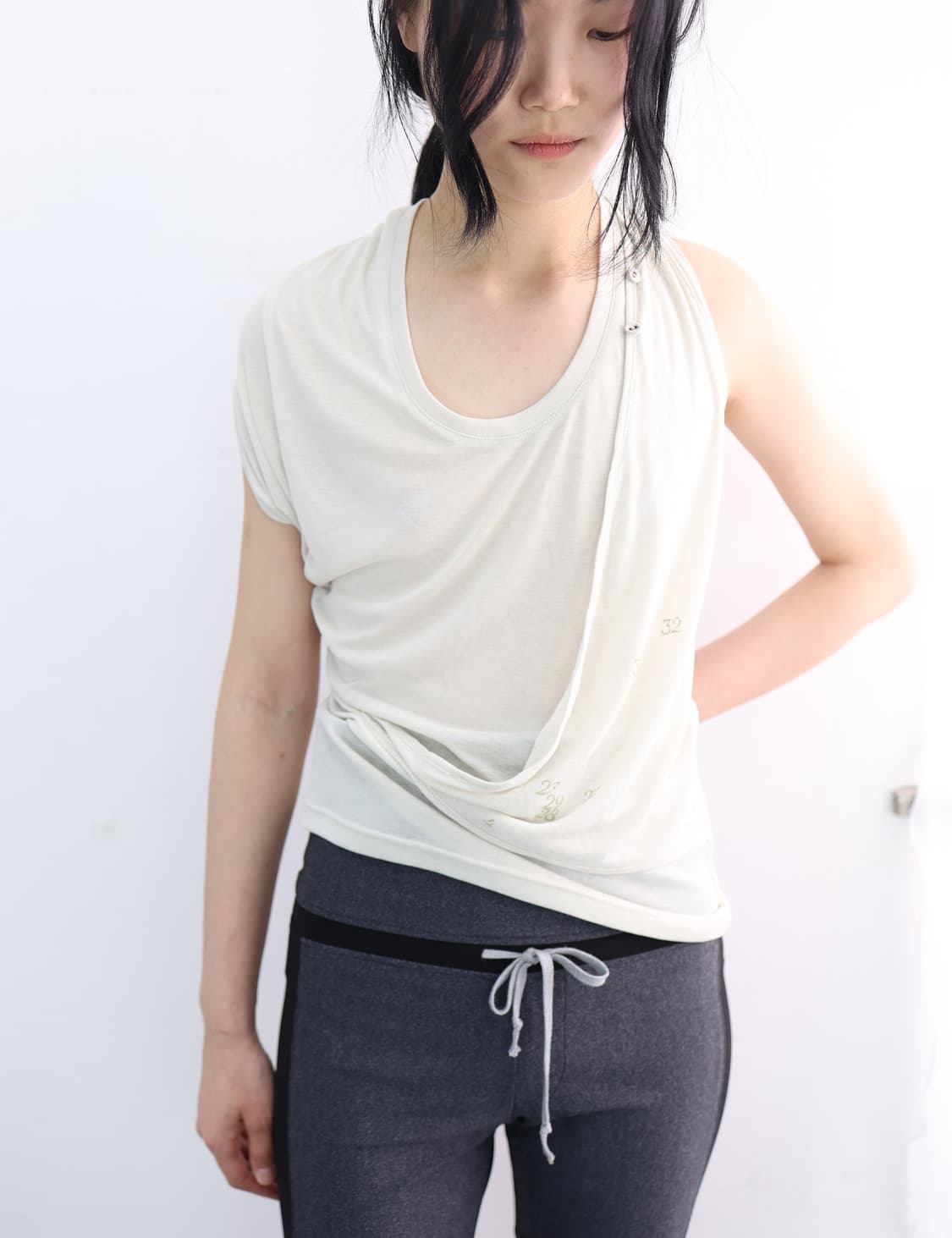 Tシャツ・カットソー [ulikasanctus] Halter Wrap Sleeveless ulikasanctus] Halter Wrap Sleeveless (Tシャツ・カットソー