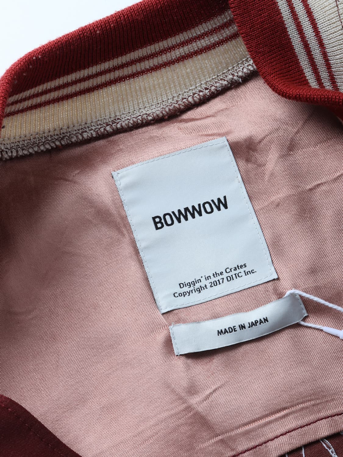 BOWWOW BEATLE MANIA SATIN SPORTS JACKET | 후루츠패밀리