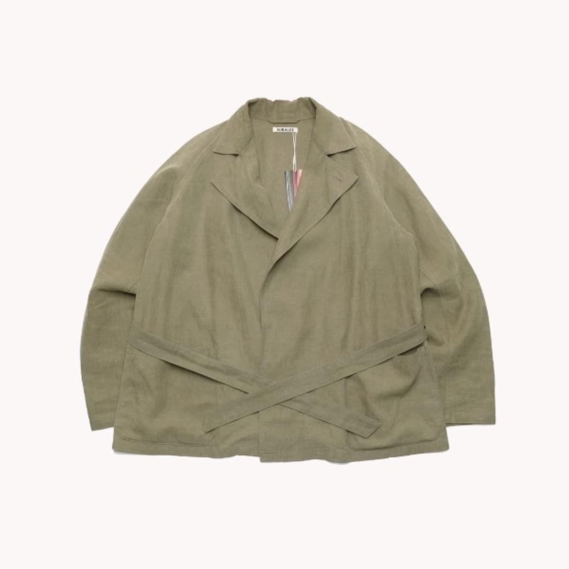 washed linen belted jacket | 후루츠패밀리