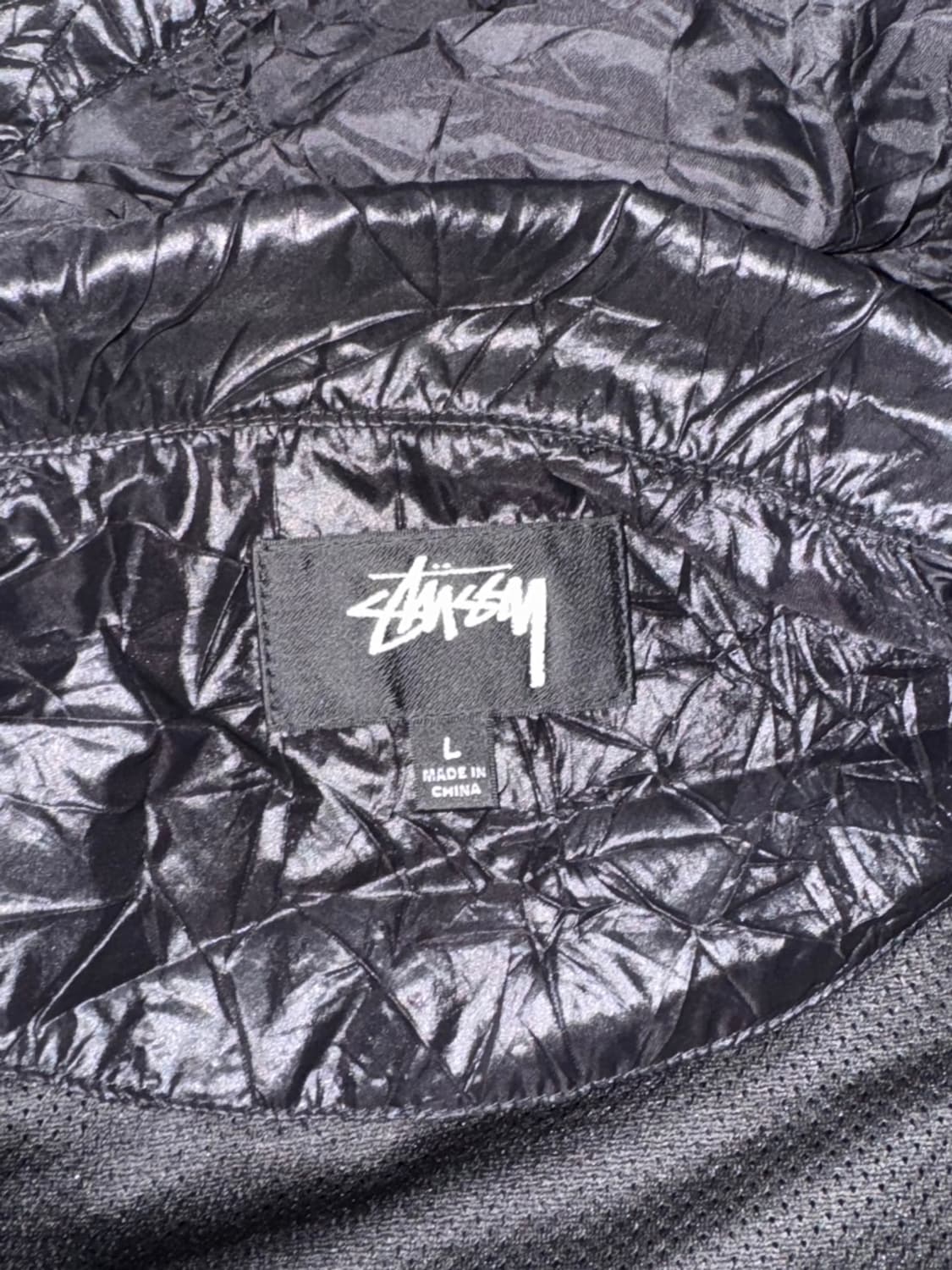 STUSSY “BEACH SHELL WRINKLED NYLON” Stussy Wrinkled Nylon Beach Shell Jacket Slate Men's - SS24 - US