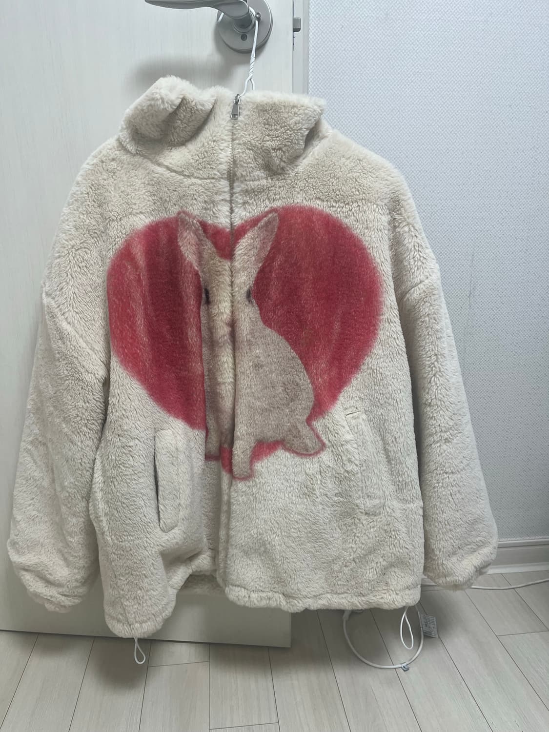 kater Rabbit Heart Fur Jacket BEIGE Ver. | 후루츠패밀리