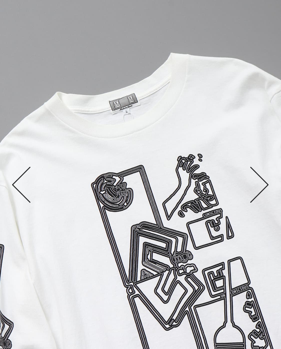 L]CAV EMPT MD Fragments Long-Sleeve Tee | 후루츠패밀리