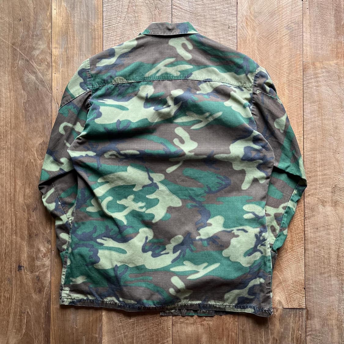 ジャケット・アウター 70's US ARMY ERDL Jungle Fatigue Shirt 70s USMC Jungle Fatigue Jacket ブラウンリーフ ファティーグ