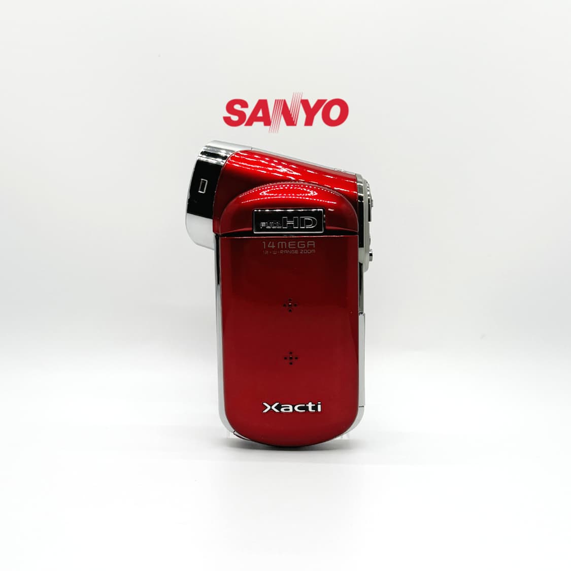 산요 작티 Sanyo Xacti DMX-CG100 레드 레트로 캠코더 | 후루츠