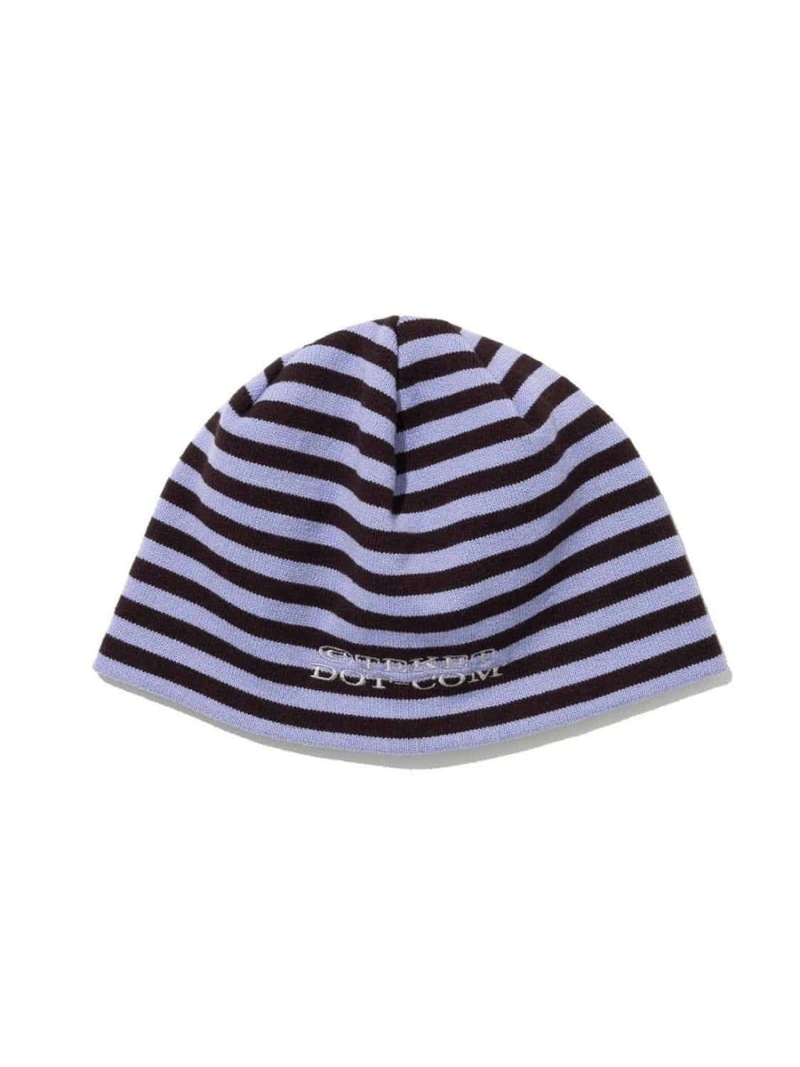 ニットキャップ・ビーニー teket Dot Com Stripe Beanie 4FT1292 Teket Dot Com Stripe Beanie 테켓 비니 | 후루츠패밀리