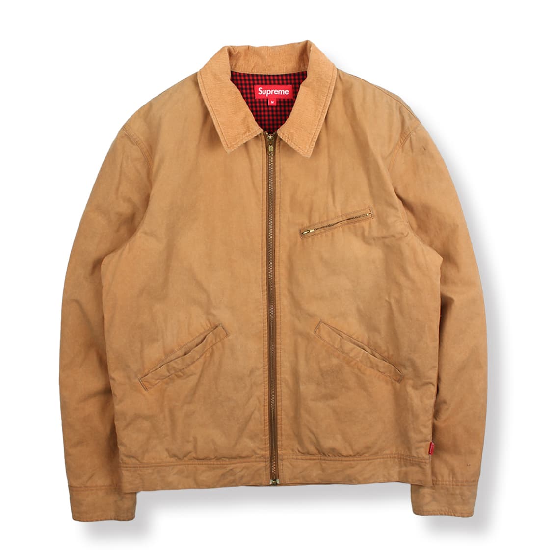 ジャケット・アウター SUPREME x THE BRITISH MILLERAIN JACKET M Supreme British Millerain Co Waxed Jacket Mustard XL FW11 | eBay