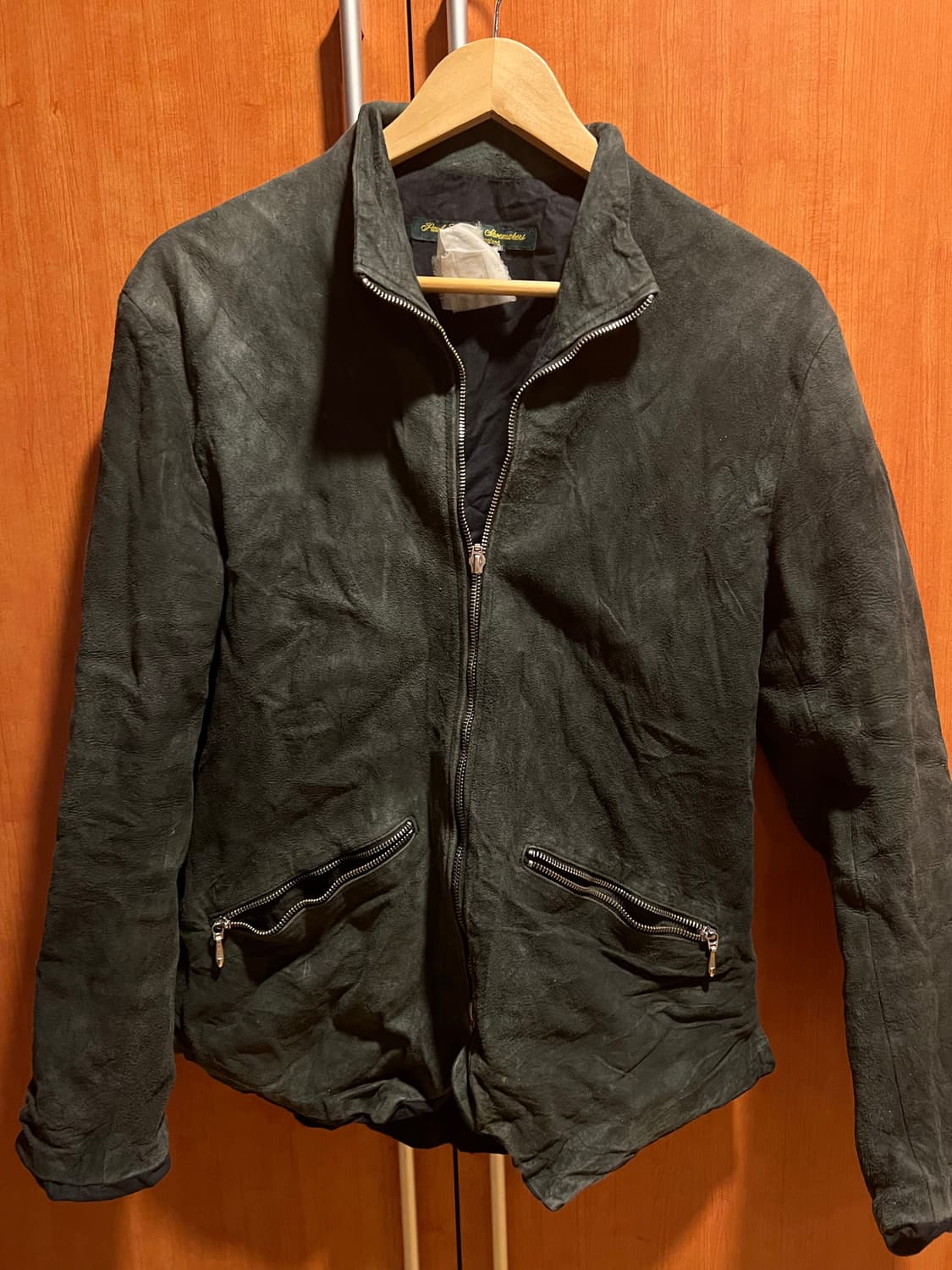 Paul Harnden Leather Jerkin & Belt Jean 2piece ポール