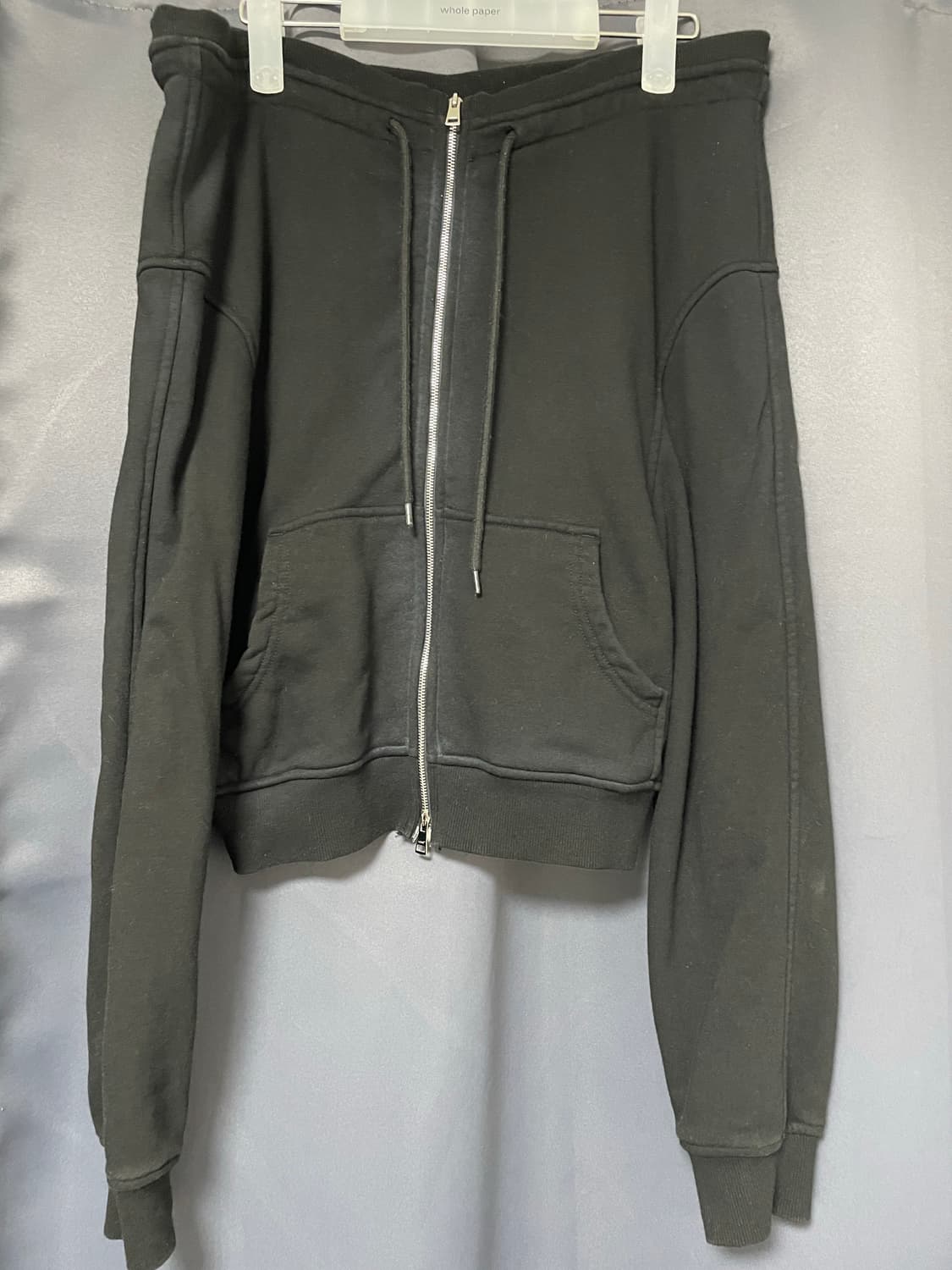 LCDC TM SPRAY WASHED ZIP-UP パーカー LCDC™︎】SPRAY WASHED ZIP-UP