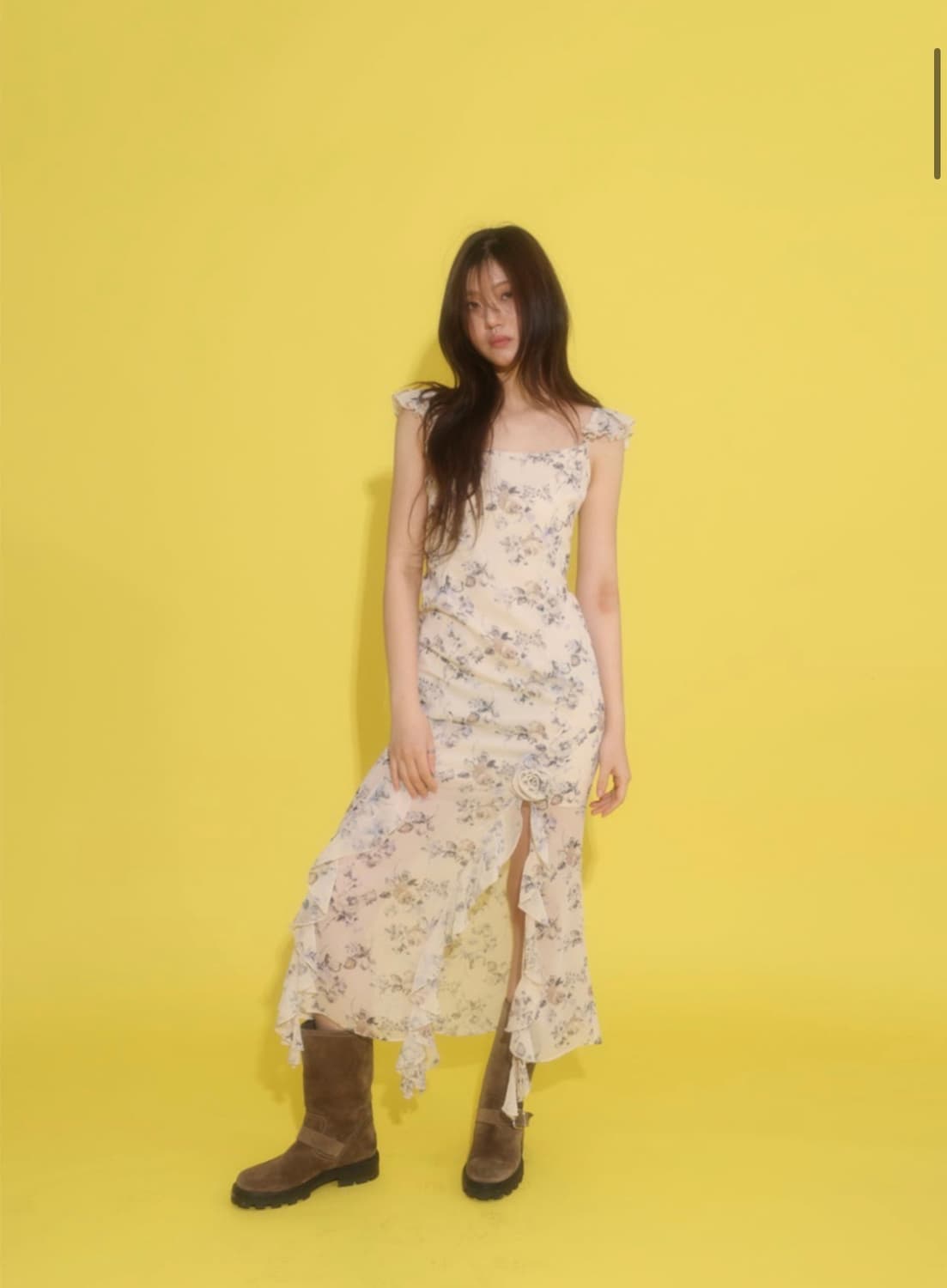 ◆Loulouseoul◆ Mermaid of the City Dress Cream Mermaid of the City Dress (Cream) - LOULOUSEOUL