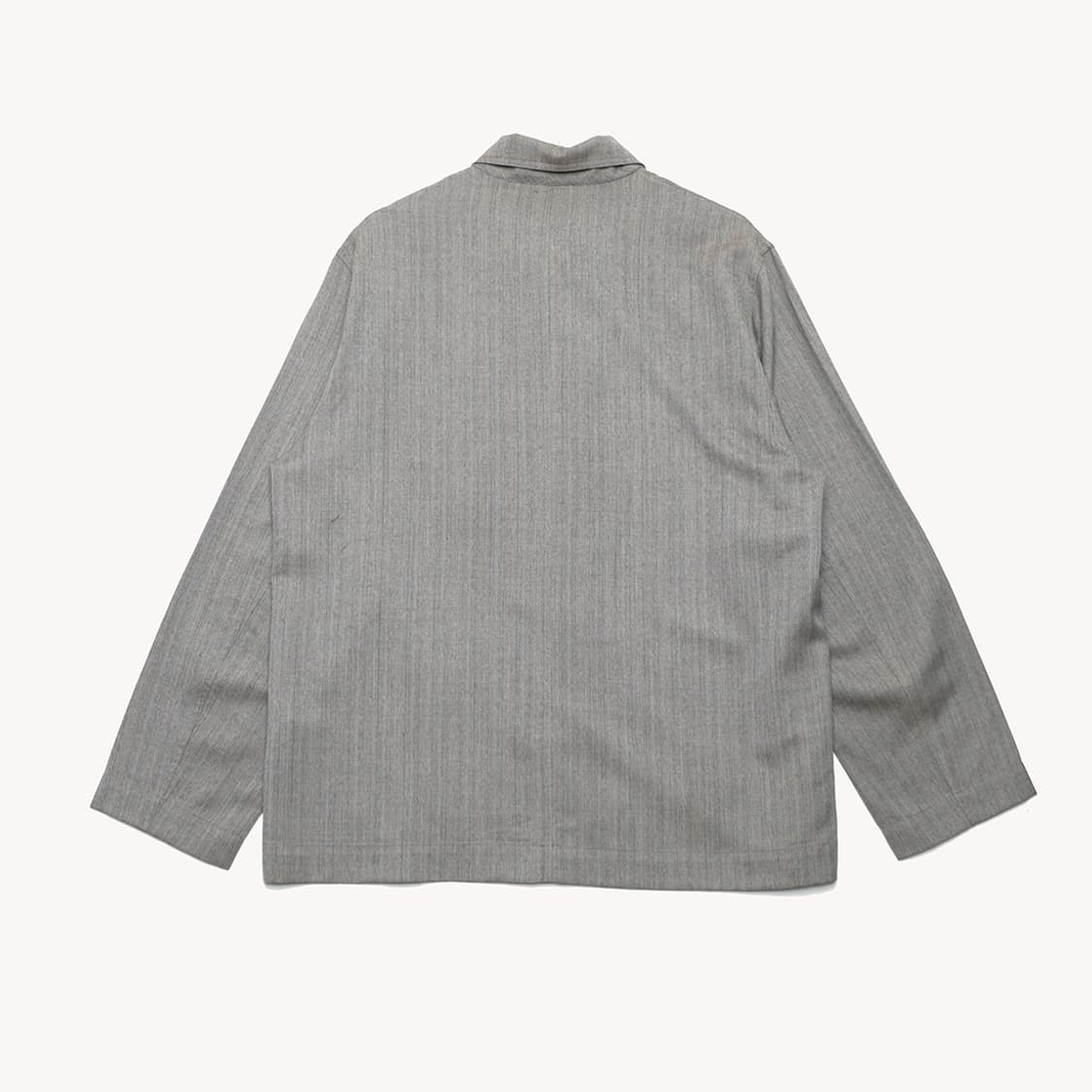 wool silk herringbone coverall | 후루츠패밀리