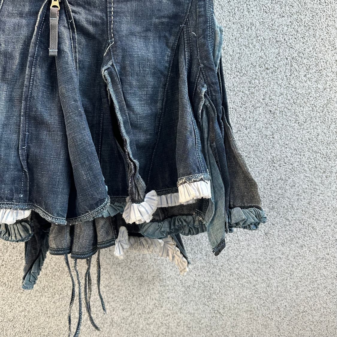 スカート 00s MARITHE FRANCOIS GIRBAUD FringeSkirt 00s MARITHE FRANCOIS GIRBAUD FringeSkirt