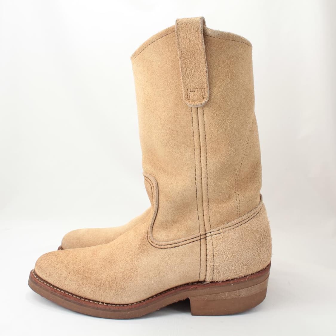 靴 redwing 8156 pecos boots suede beige Pecos Boots Red Wing Redwing 8156 Pecos Boots Suede Beige Red Wing