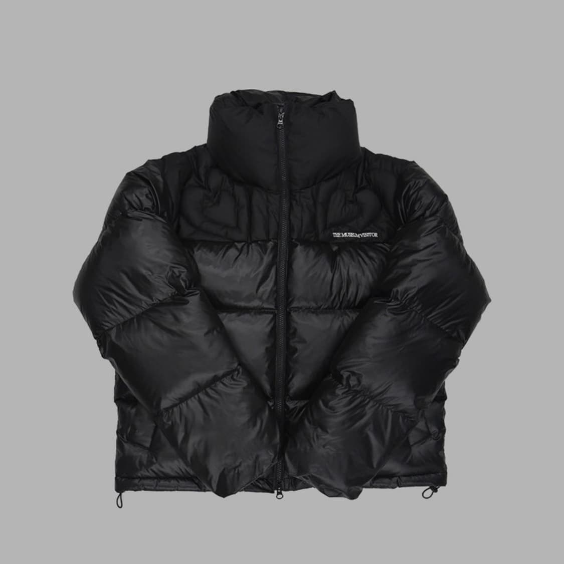 【THE MUSEUM VISITOR】HEART STITCHED PUFFER DOWN JACKET HEART STITCHED PUFFER DOWN JACKET (SKY BLUE) : THE MUSEUM