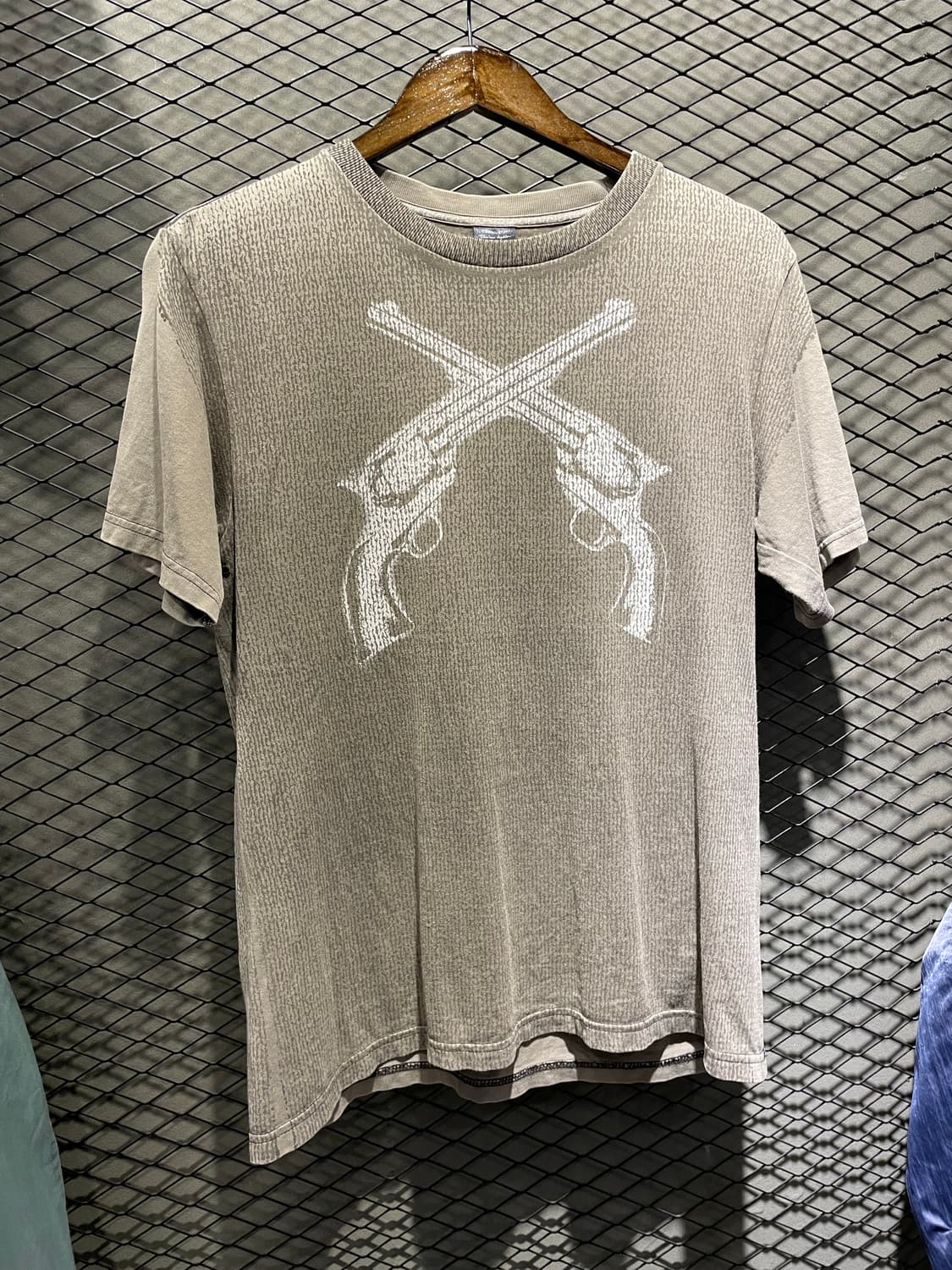 ナンバーナイン 07AW 07awナンバーナイン編み込みTシャツカットソー