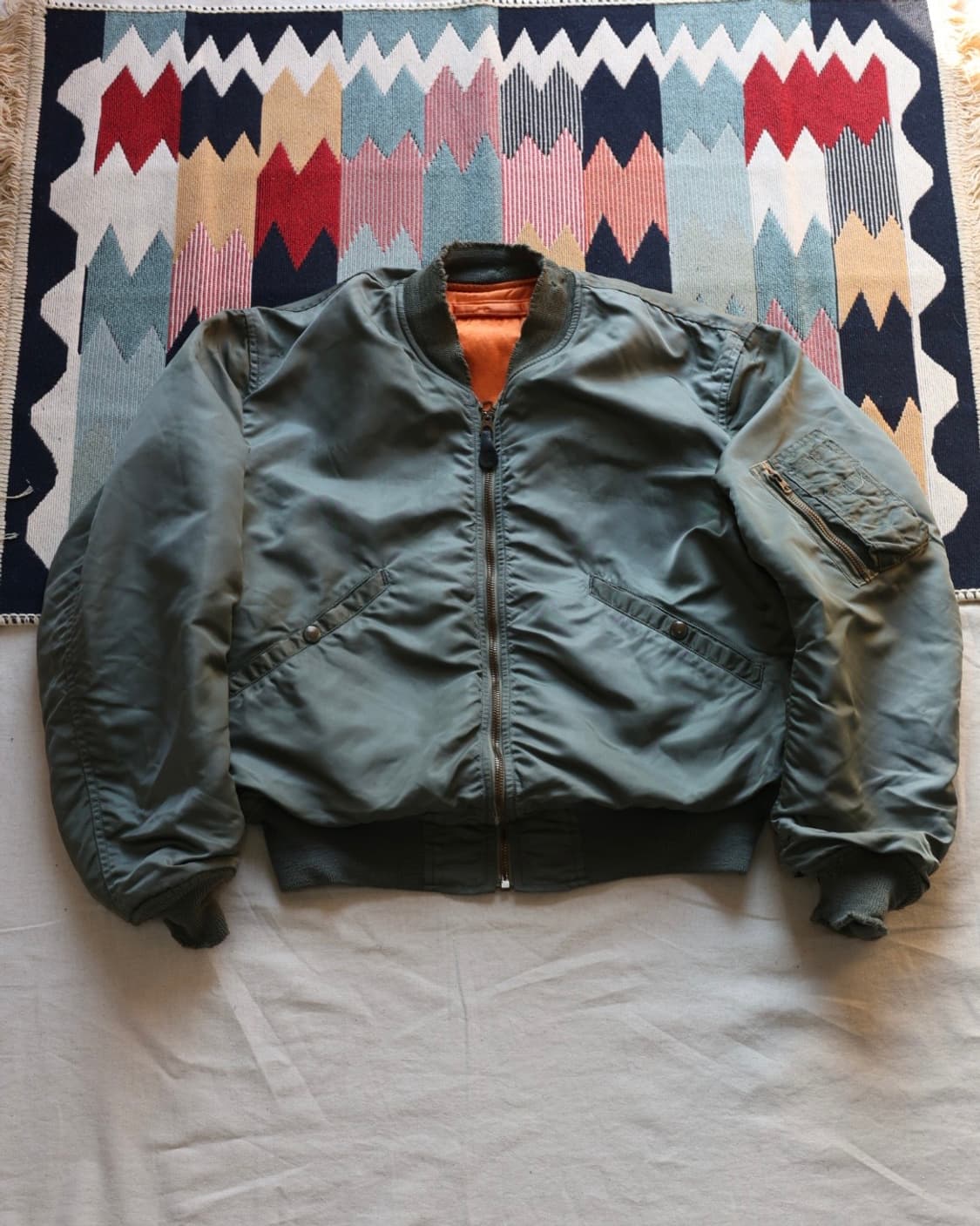 60s L-2b flight jacket 오리지널 자켓 | 후루츠패밀리 60s L-2B 60s L-2b flight jacket 오리지널 자켓 | 후루츠패밀리 60s L-2B