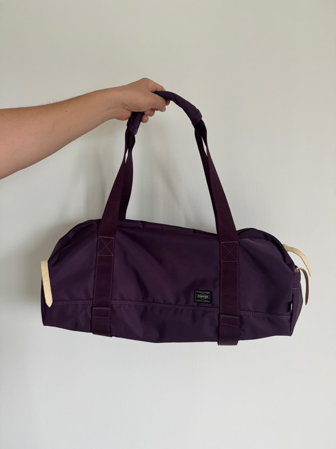 Head Porter Shati Boston duffle bag 퍼플 | 후루츠패밀리