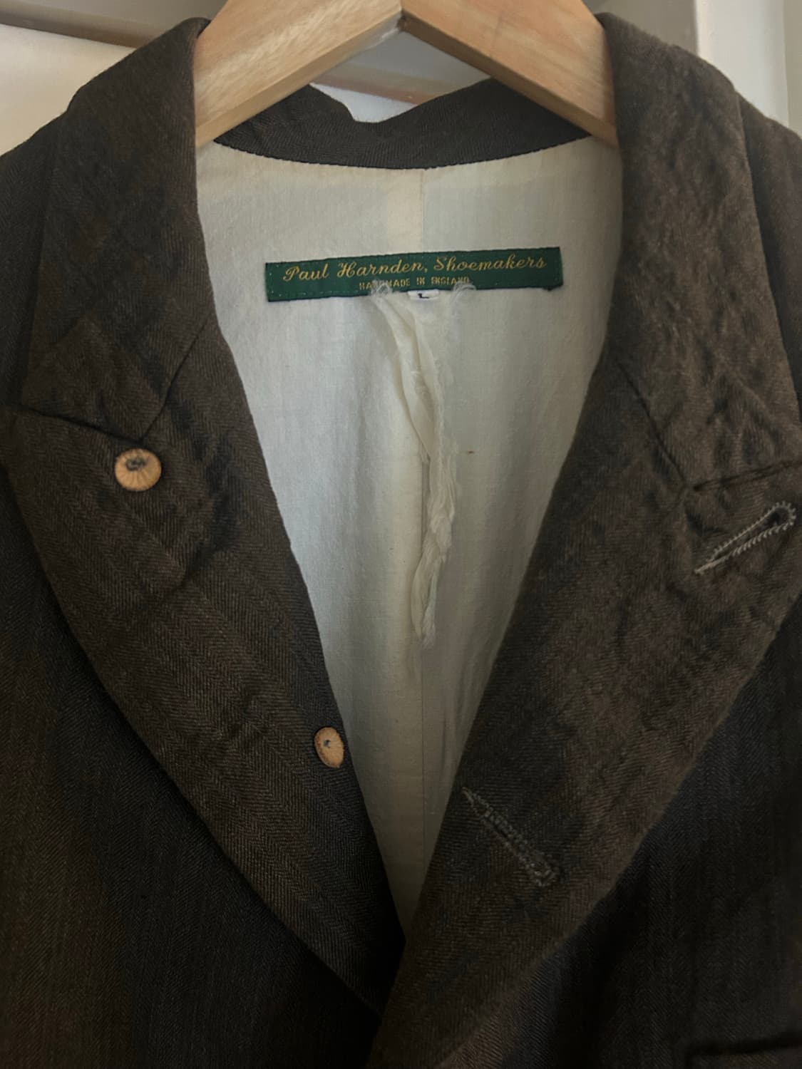 ジャケット・アウター Paul Harnden Blazer Norfolk Wool Linen Paul Harnden Shoemakers Norfolk Blazer | Grey | FARFETCH