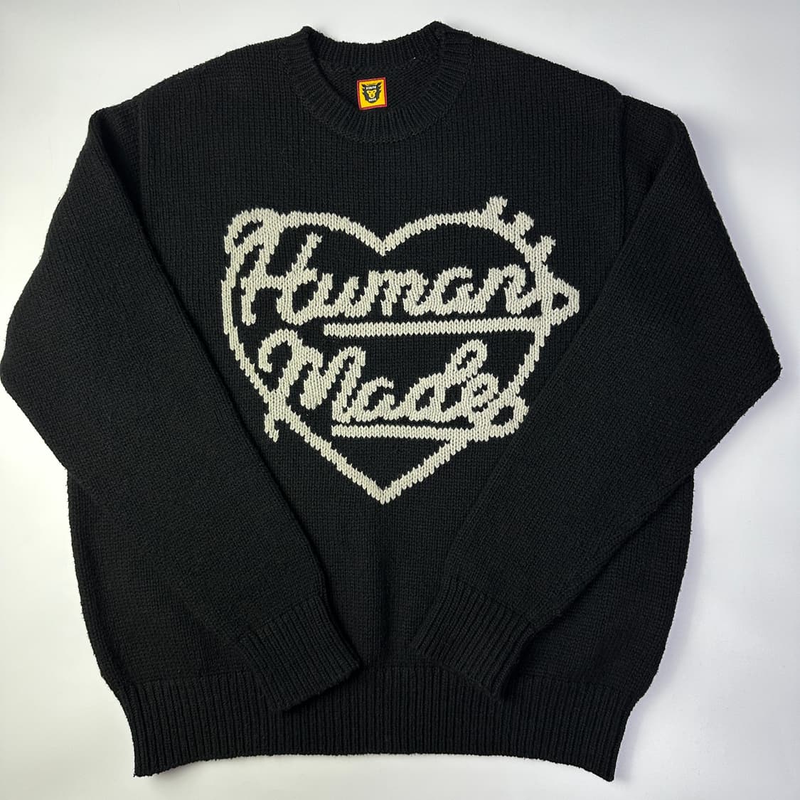 S OLIVEDRAB HUMAN MADE LOWGAUGE SWEATER HUMAN MADE HEART S OLIVEDRAB HUMAN MADE LOWGAUGE SWEATER HUMAN MADE HEART
