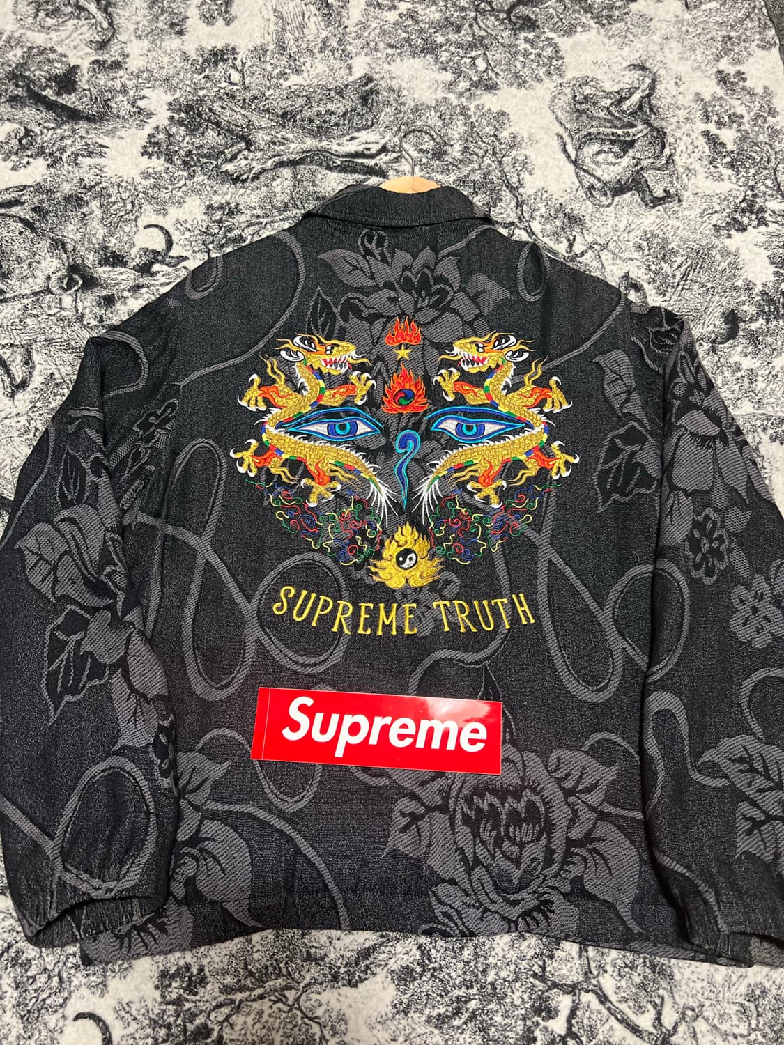 supreme truth tour jacket 17ss