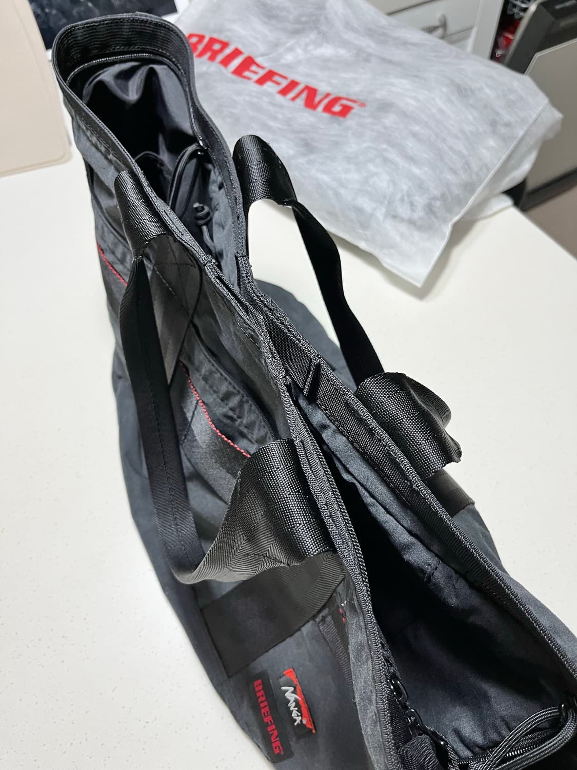 BRIEFING × NANGA DUAL BOX TOTE BRIEFING × NANGA DUAL BOX TOTE | 후루츠패밀리