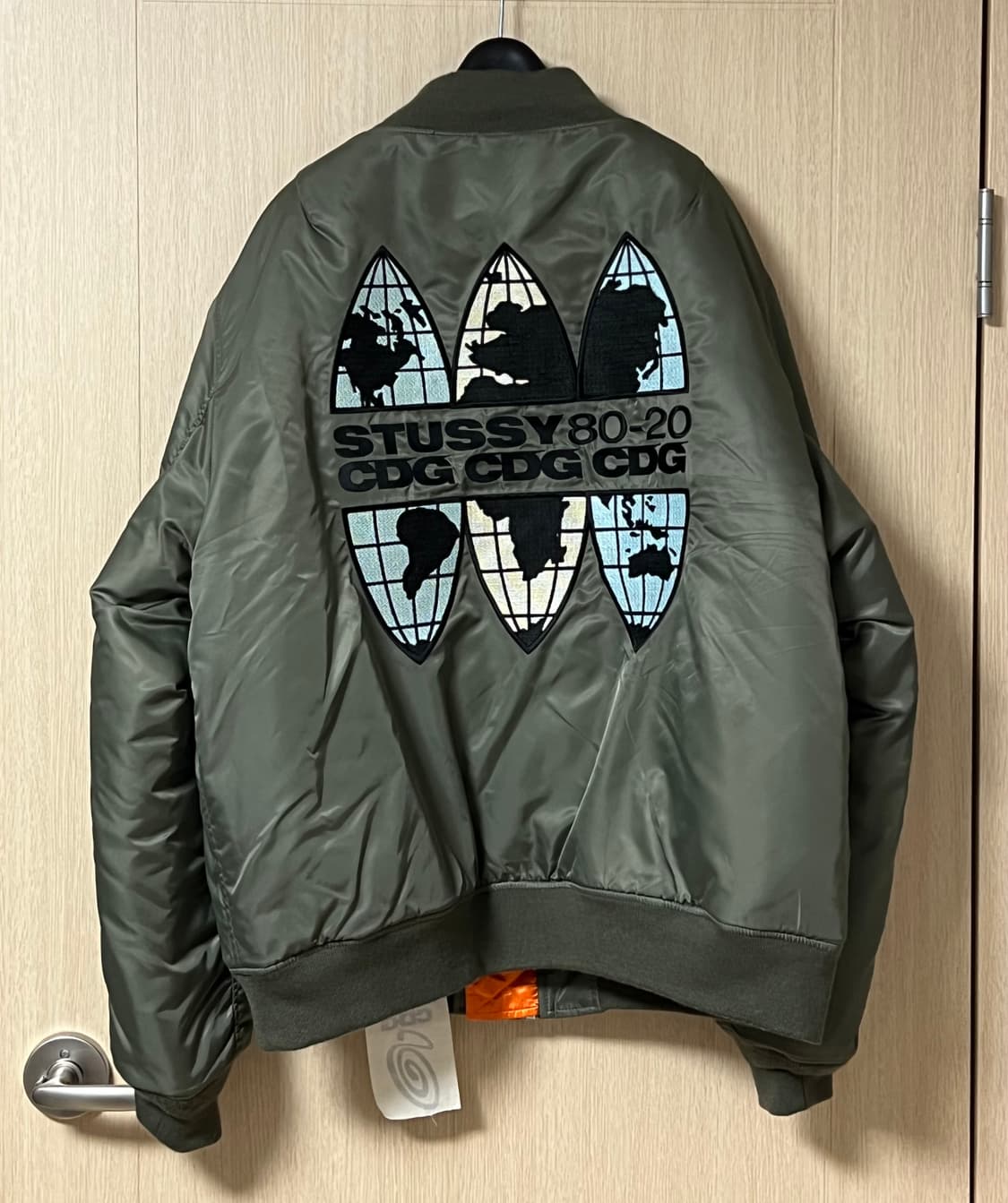 40th Anniversary Cdg Bomber Ma Stussy Cdg Bomber Brand New ☆ CDG