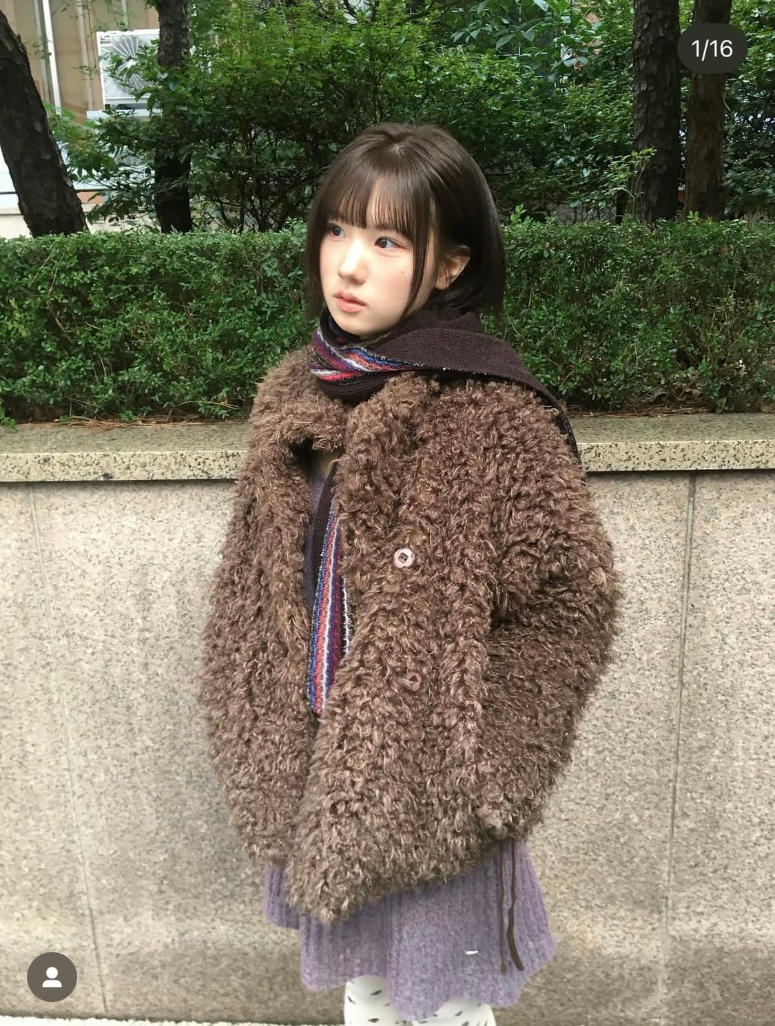 Coyseio HAIRY FUR JACKET BROWN 헤어리 퍼 자켓 | 후루츠패밀리