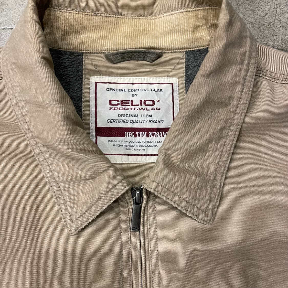 【希少】celio work jacket CELIO Men Solid Zip Closure Quilted Jacket | Black